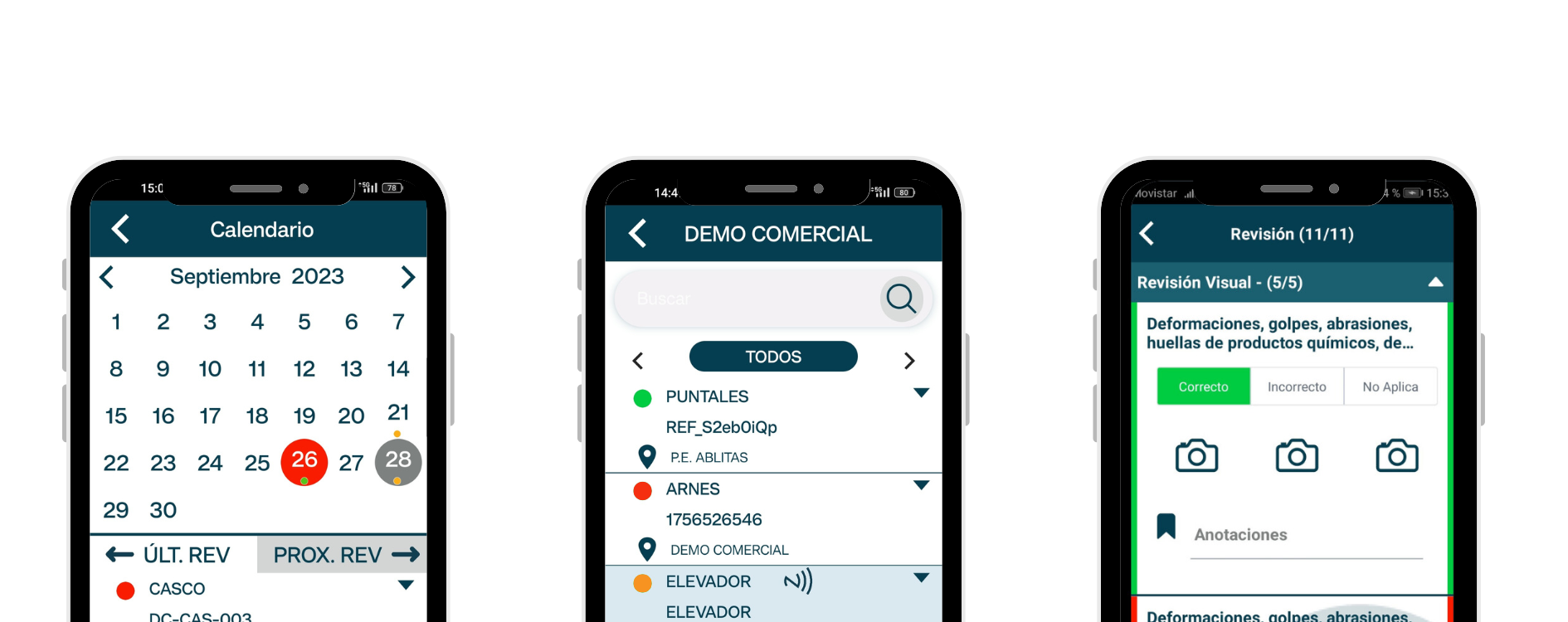 Software de mantenimiento de equipos